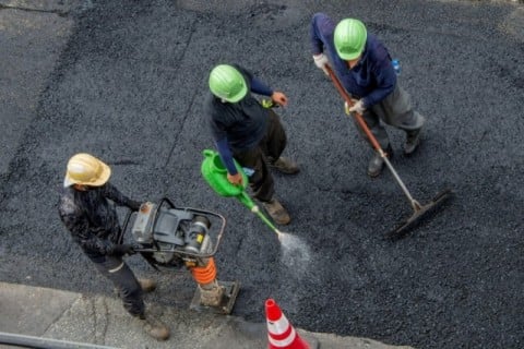 道路舗装工事